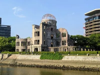 Hiroshima Memorial Park in Japan