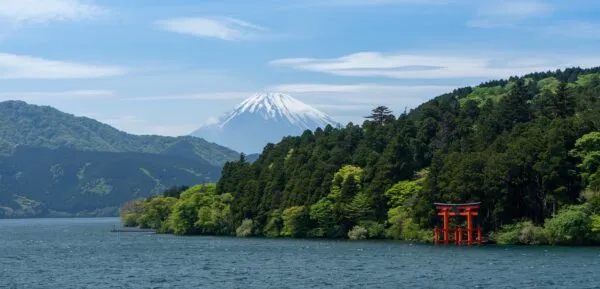 japanse-alpen-mount-fuji-water-berg