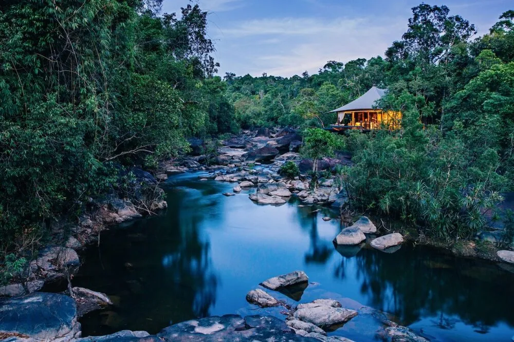 Cambodja kirirom national park beekje eco resort