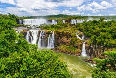 Iguazu Watervallen Groen