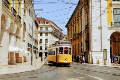 Gele Tram Lissabon