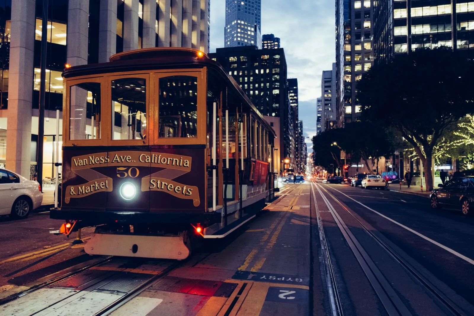 Trams in San Francisco