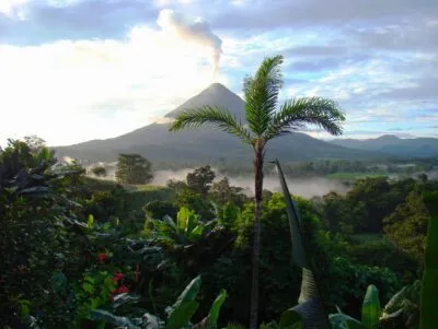 Vulkaan Arenal Van Veraf