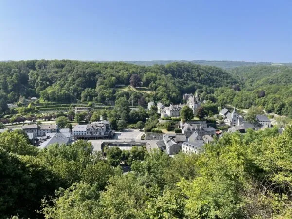 Durbuy Uitzicht Op Kasteel