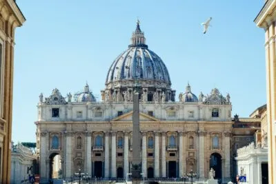 Vaticaanstad Italie Kerk Wit Romeins