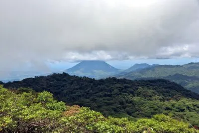 Costa Rica Monteverde vulkaan uitzicht