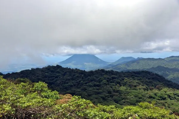 Costa Rica Monteverde vulkaan uitzicht