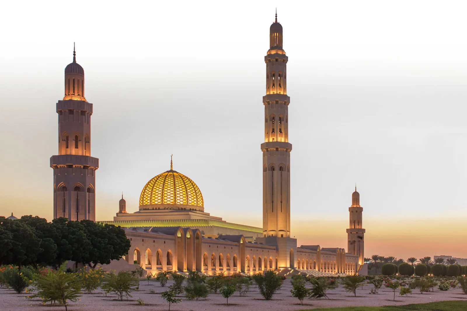 Muscat moskee in Oman