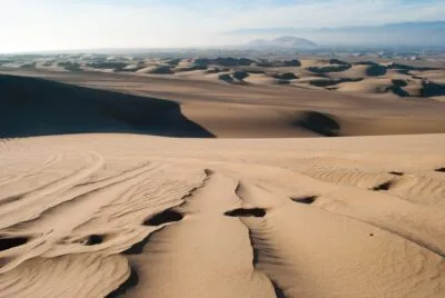 Huacachina Woestijn Zandvlakte Heuveltjes