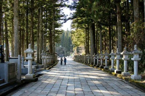 Koyasan Cemetery in Japan
