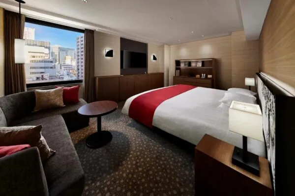 Shiba Park Hotel kamer in Tokio, Japan