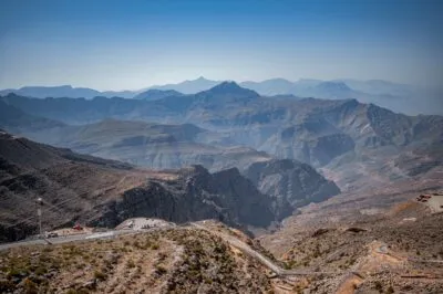 Jebel Jais Bergen Bruin