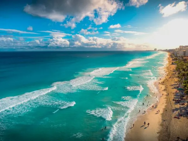 Strand in Cancún, Mexico