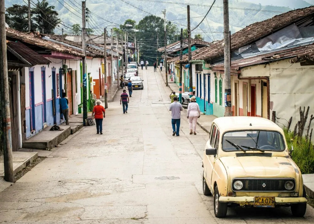Straatbeeld Costa Rica