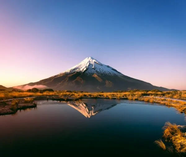 Nieuw Zeeland Mount Taranaki Meer
