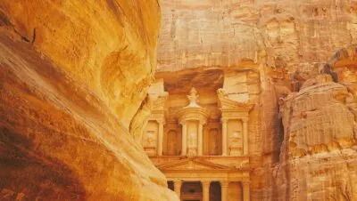 Petra in Jordanië