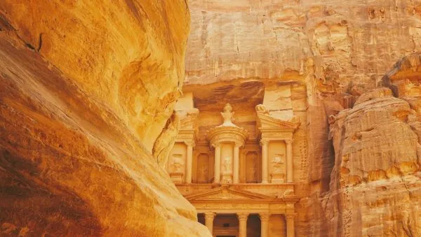 Petra in Jordanië