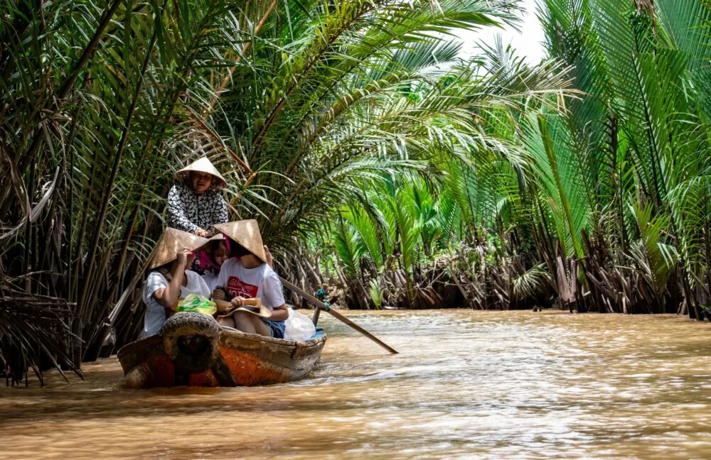 Mekong Delta in Vietnam