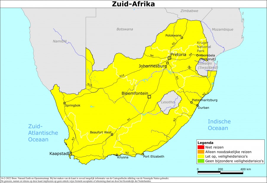 Reisadvies Zuid-Afrika