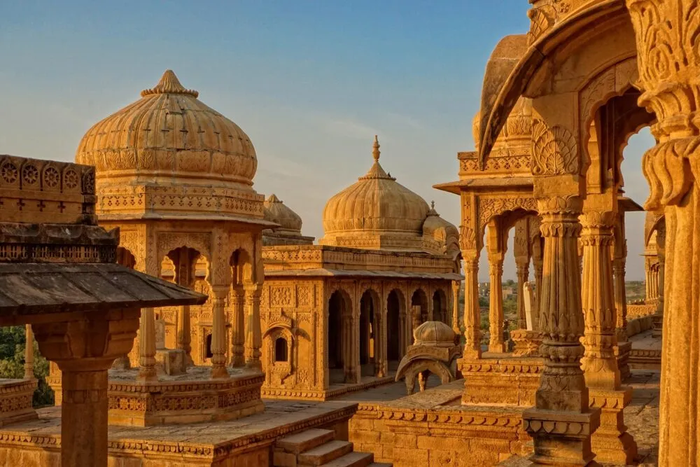 Bada Bagh tempels in India
