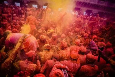 Holi festival in India