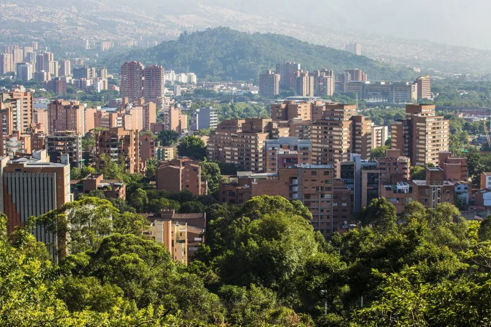 Colombia Medellin stad