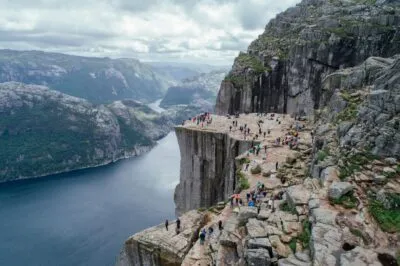Preikestolen bij Stavanger, Noorwegen