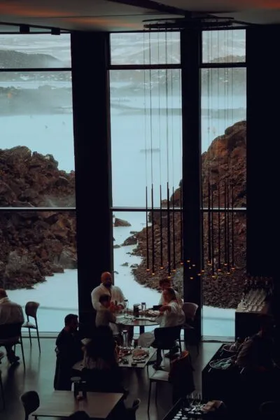 restaurant in Blue Lagoon, IJsland