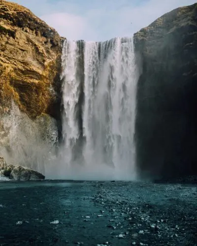Skogafoss in IJsland