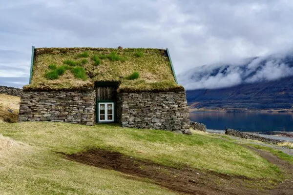 Traditioneel huis in IJsland