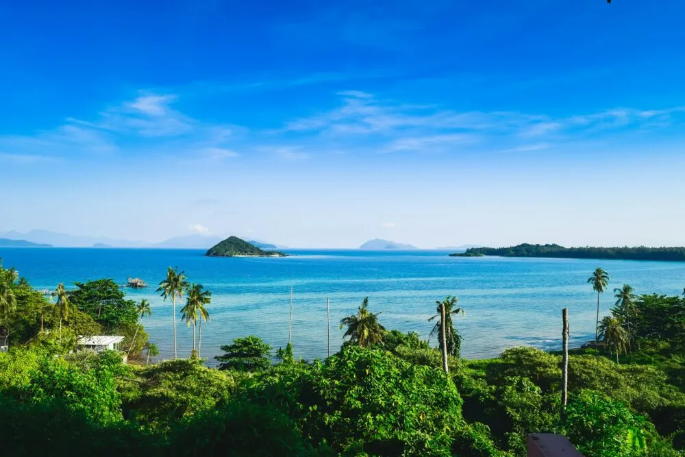 Zee bij Koh Mak in Thailand