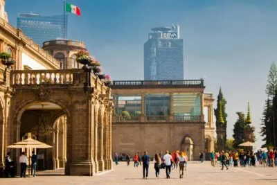 Chapultepec Castle in Mexico-Stad