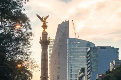 Monument voor de onafhankelijkheid in Mexico-Stad
