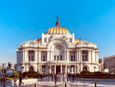 Paleis van Schone Kunsten in Mexico-Stad