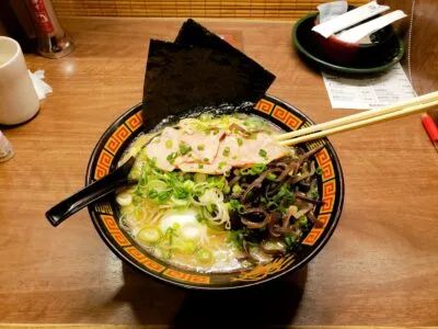 Kom Ramen in restaurant