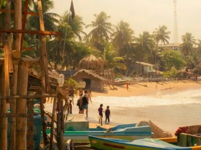 Arugam Bay op Sri Lanka