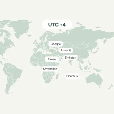 Overzicht van tijdsverschil met Oman