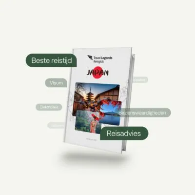 Reisgids boek met onderwerpen