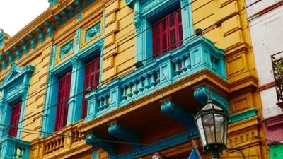 Gekleurde huizen in Bocas del Toro