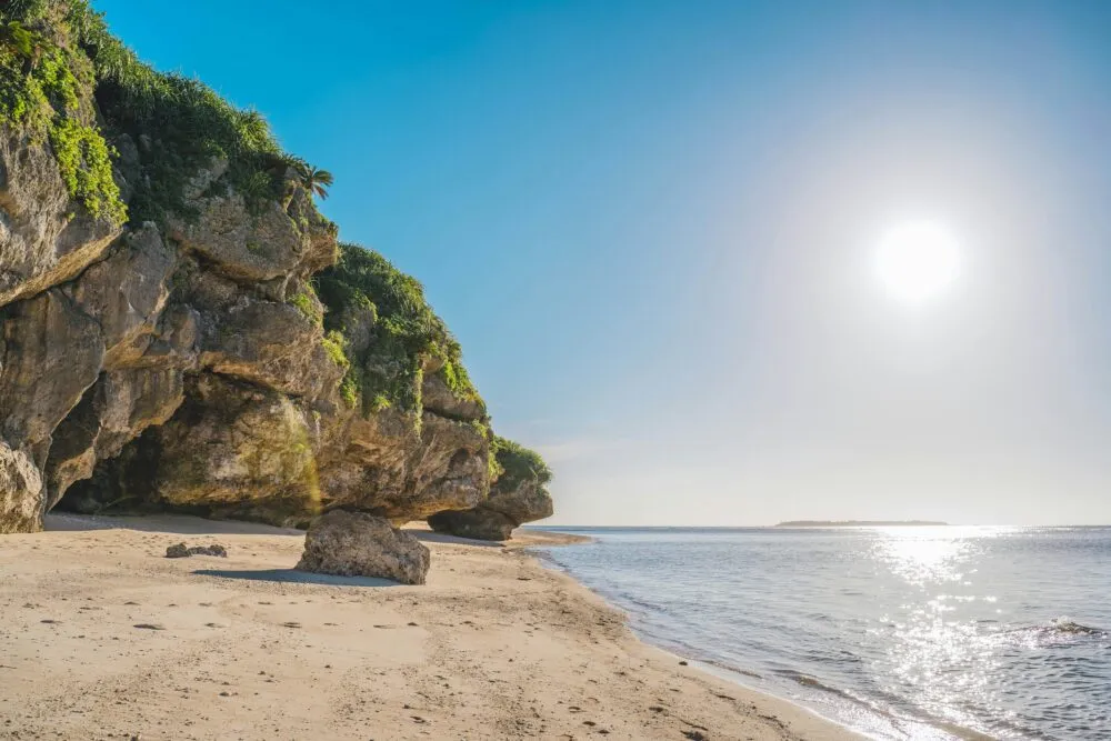 Stranden van Okinawa