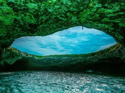 Hidden Beach in Mexico