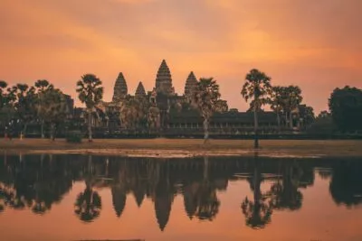 Angkor Wat in Cambodja
