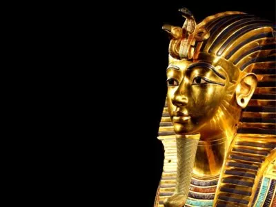 Farao beeld in Grand Egypt Museum