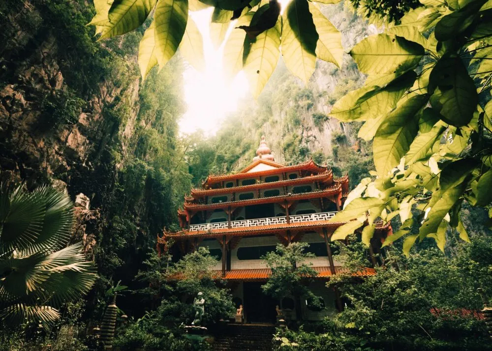 Tempel in Ipoh, Maleisië.