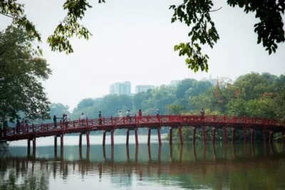 Ngoc Son Tempel in Hanoi