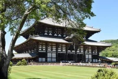 Todai ji tempel in Nara, Japan