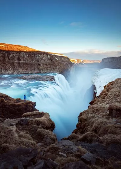 Gullfoss waterval in ijsland