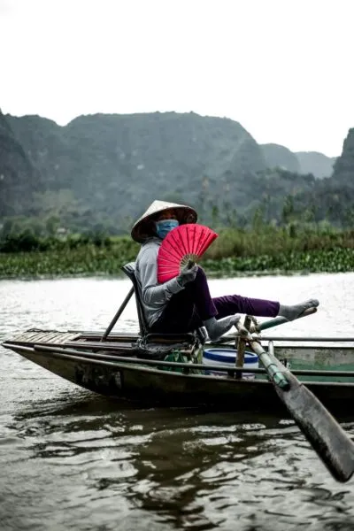 varen op de Trang An rivier