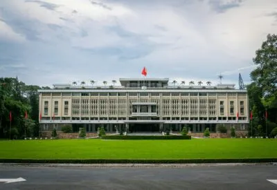 Independence Palace in Ho Chi Minh City, Vietnam