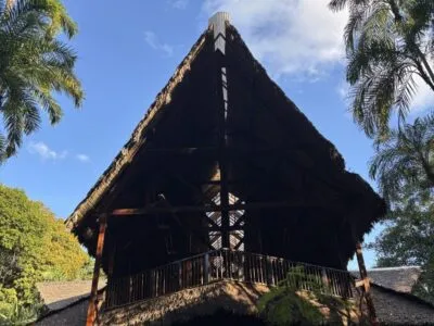Rainforest Lodge in de Amazone van Peru.